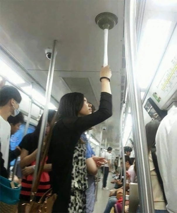 해외 지하철 빌런들