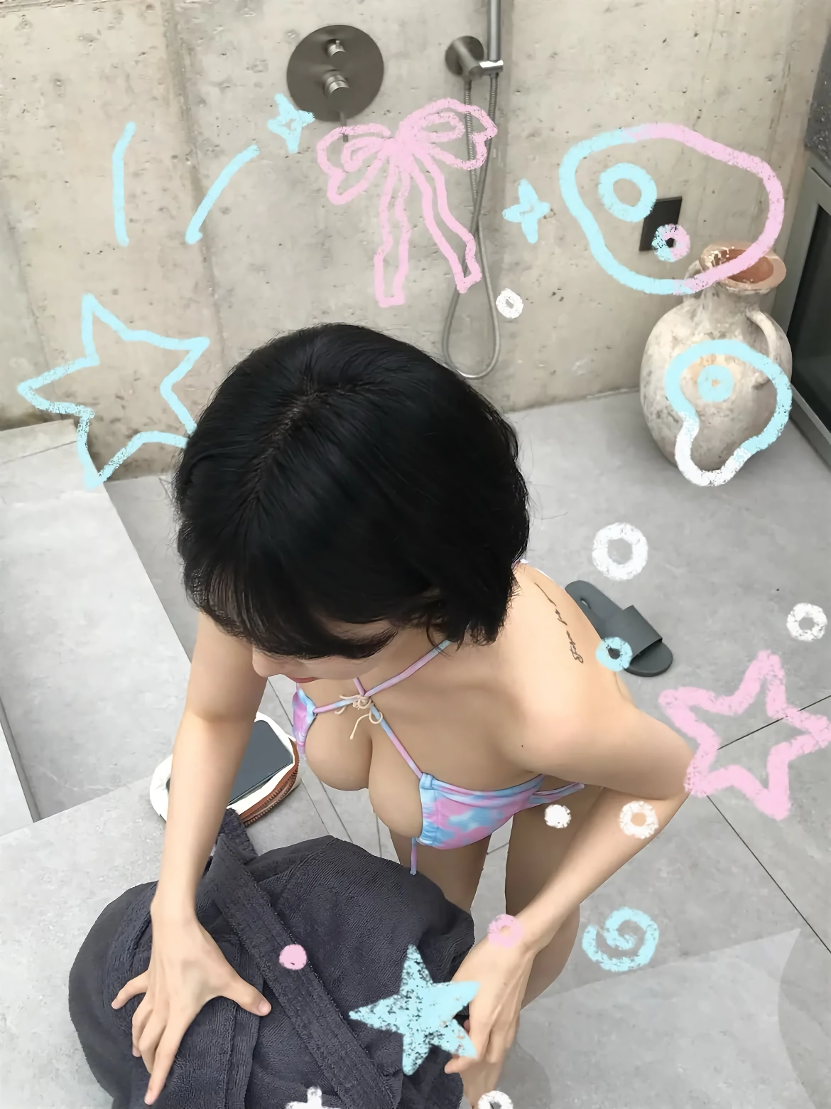 가슴 사이즈가 폭발적인 인스타녀