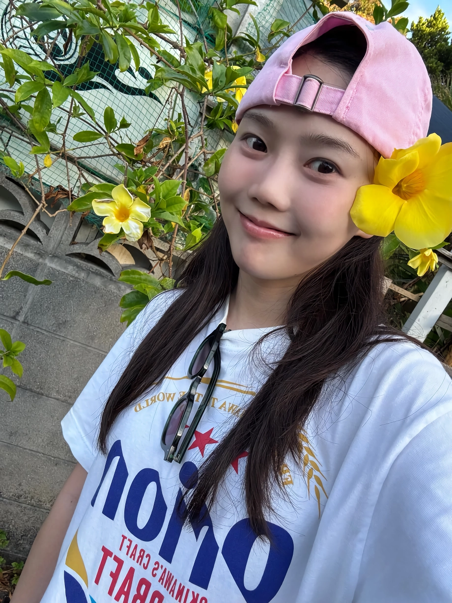 오마이걸 효정 비키니 파란 브라