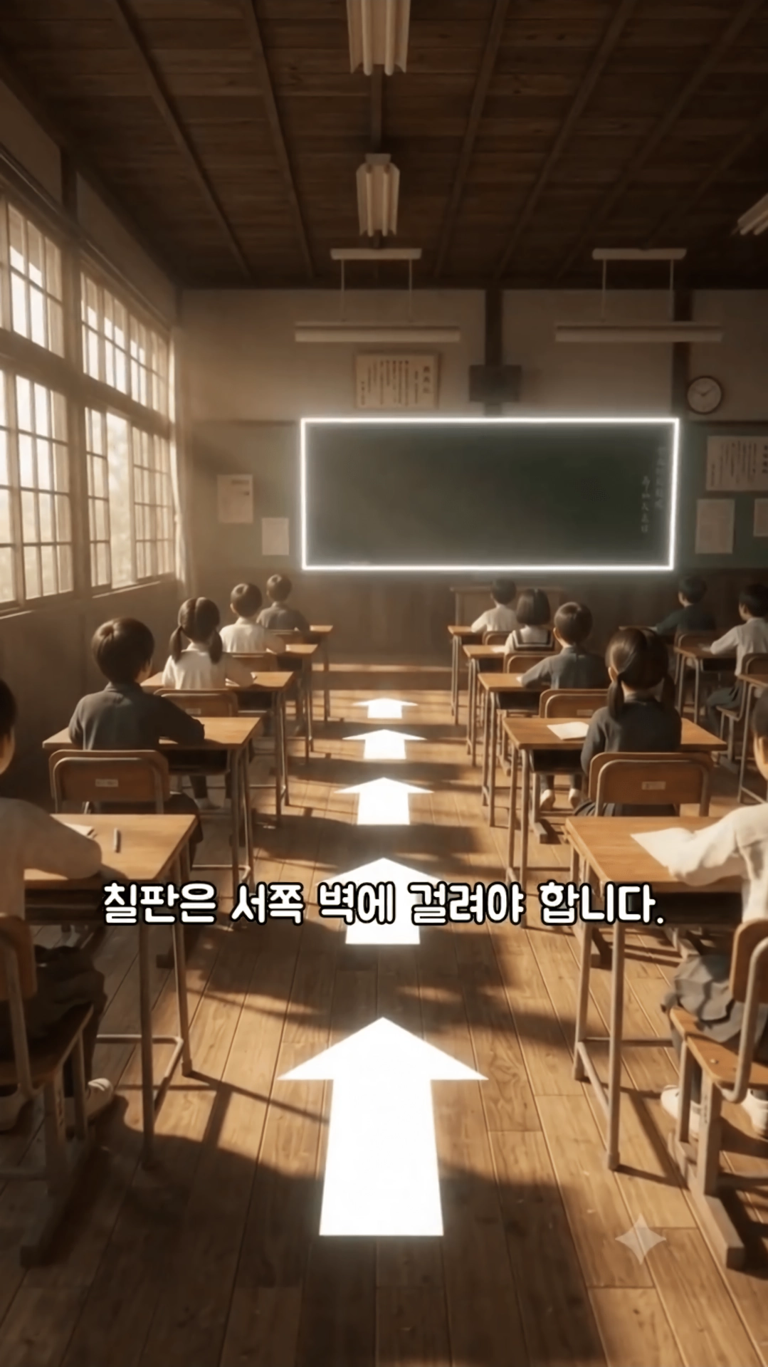 학교 교실의 창문은 항상 왼쪽인 슬픈 이유