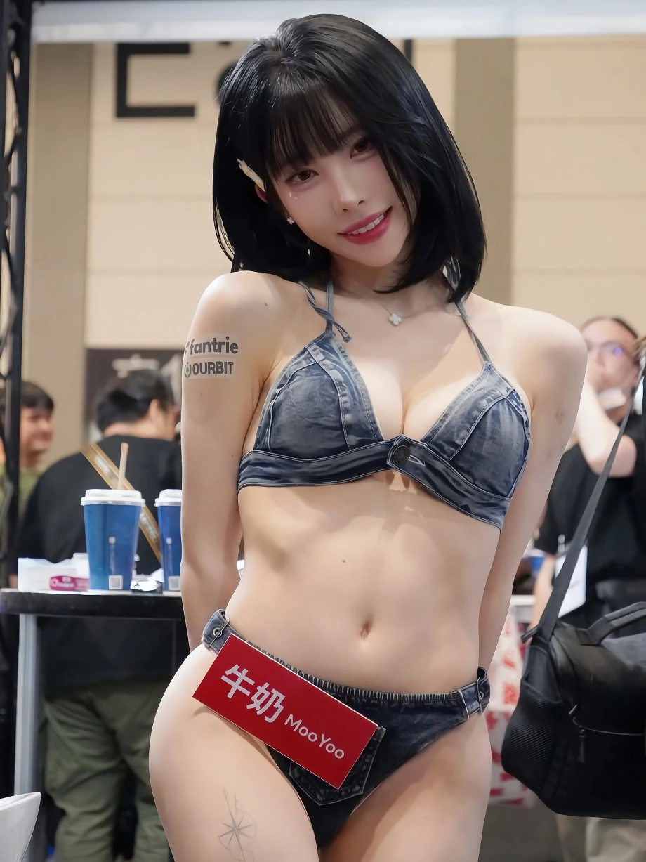 (SOUND)김우유 대만 행사 청 비키니 알가슴
