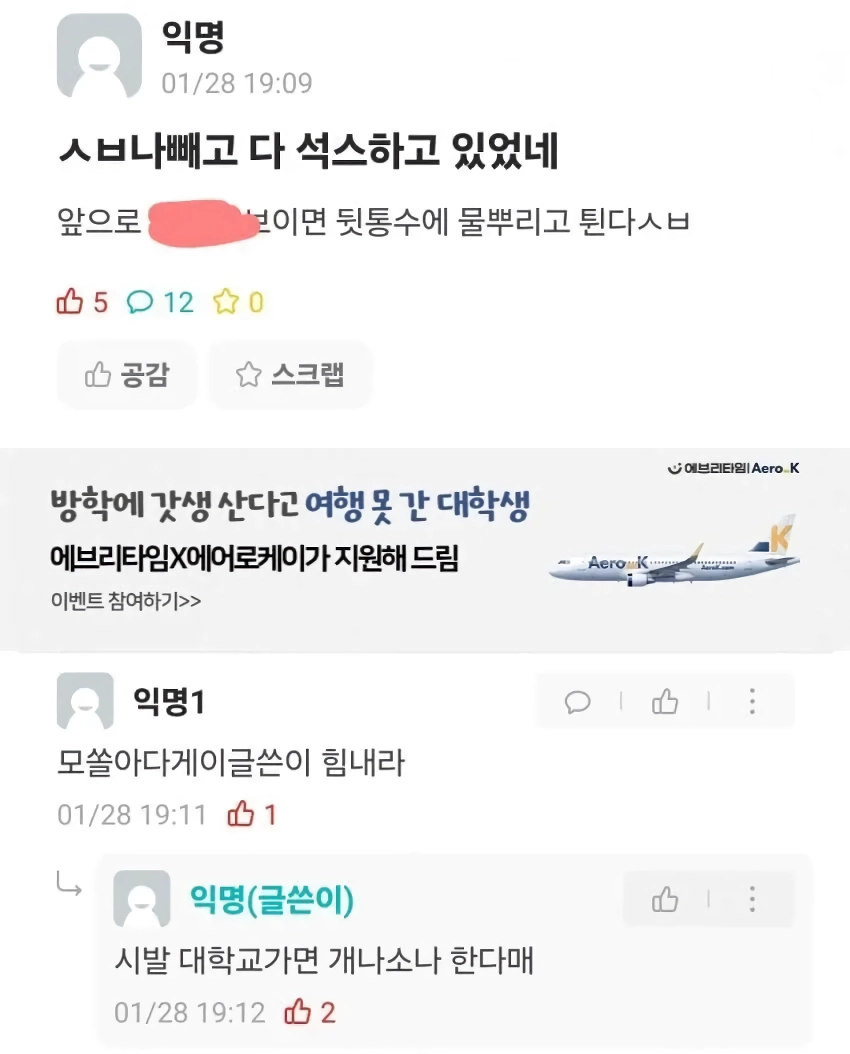 전설의 고려대 펠X사건