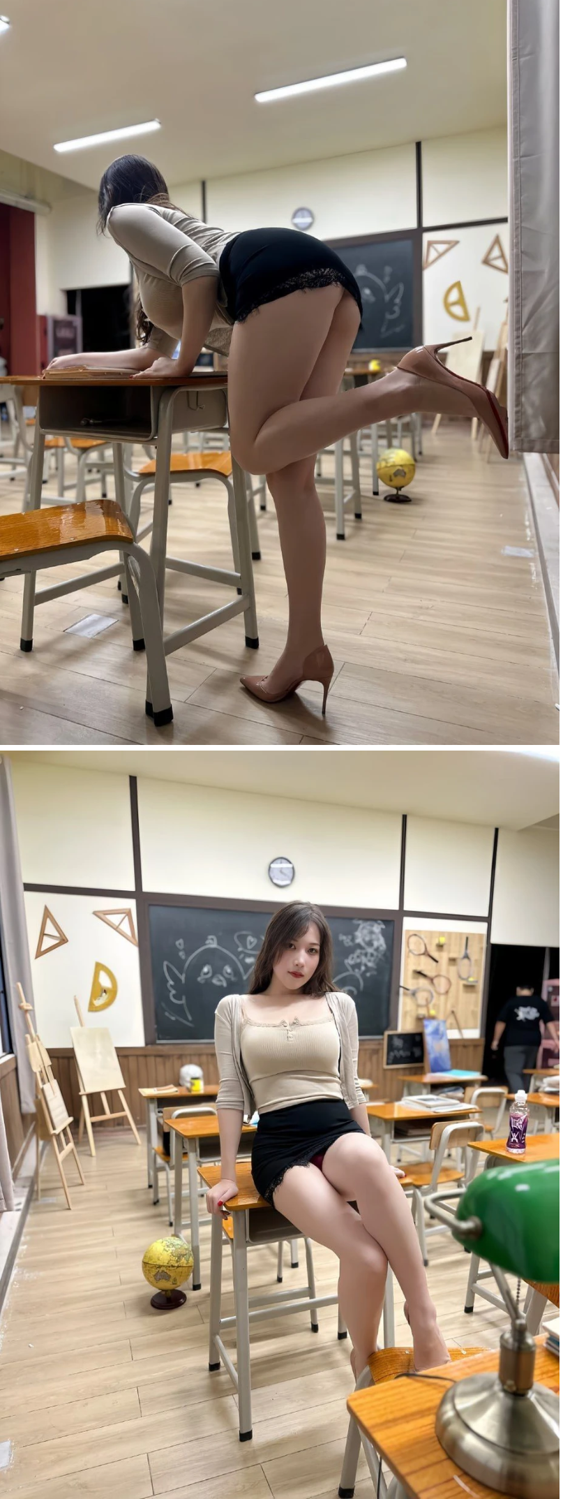 음란한 육체를 가진 선생님