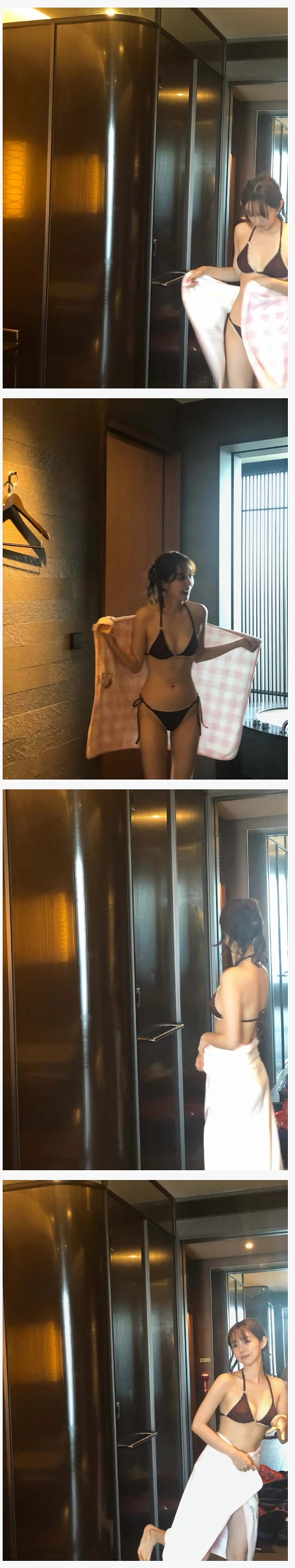 생각보다 좋아서 놀라운 배우 박세완 비키니 몸매