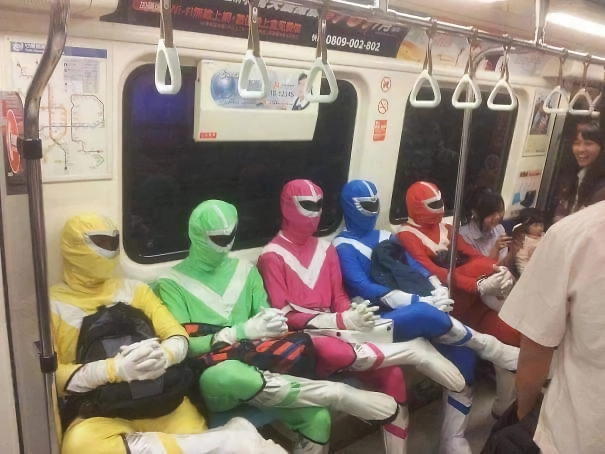 해외 지하철 빌런들