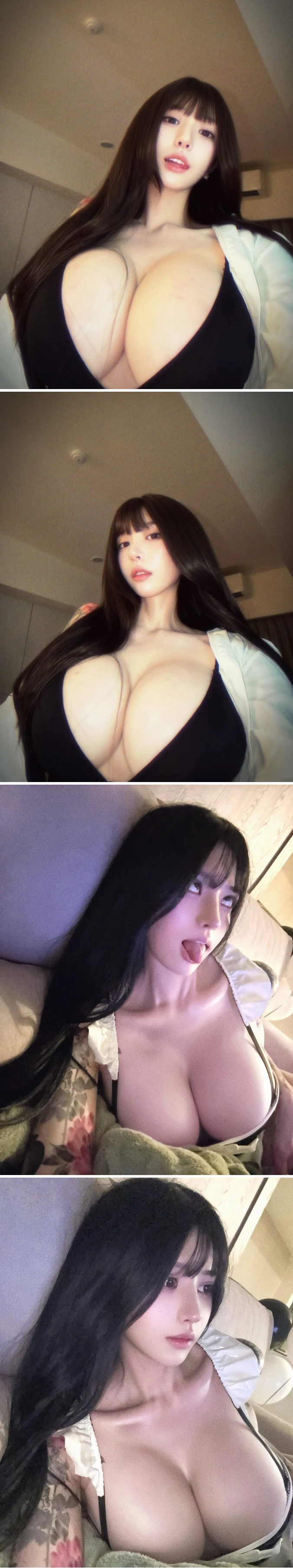아헤가오 보여주는 존예 거유녀