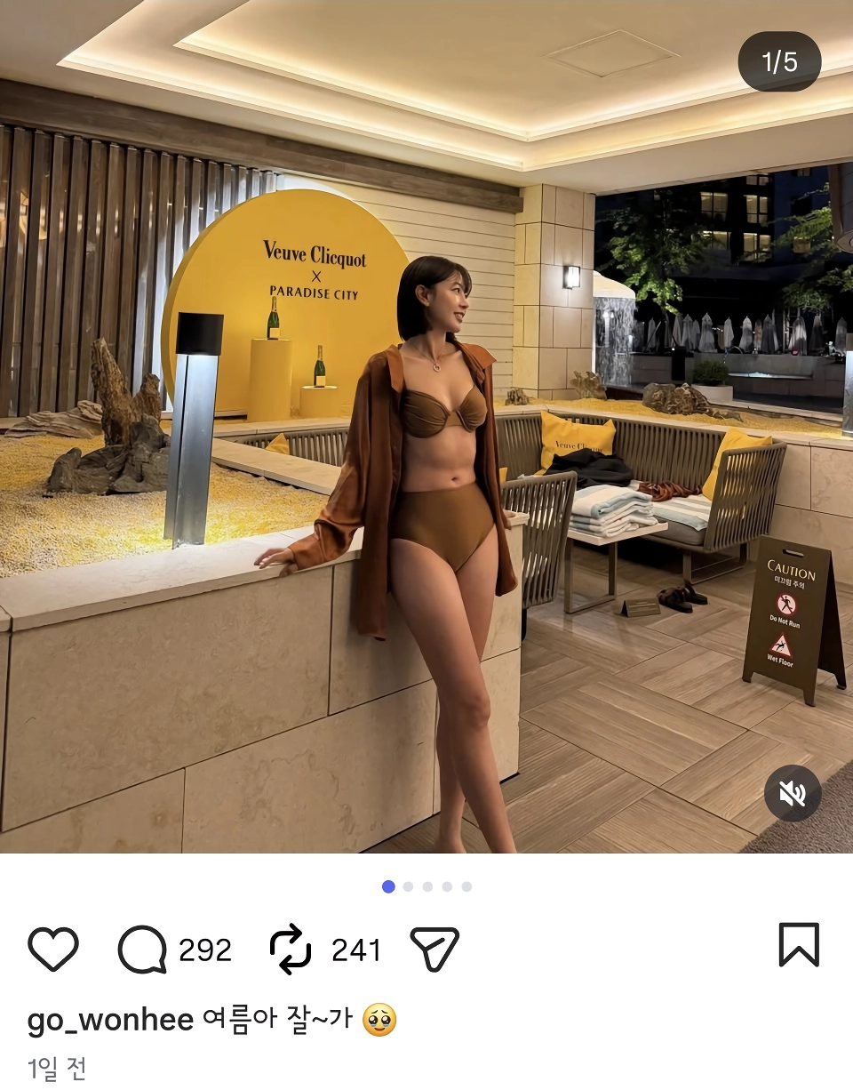 배우 고원희 비키니