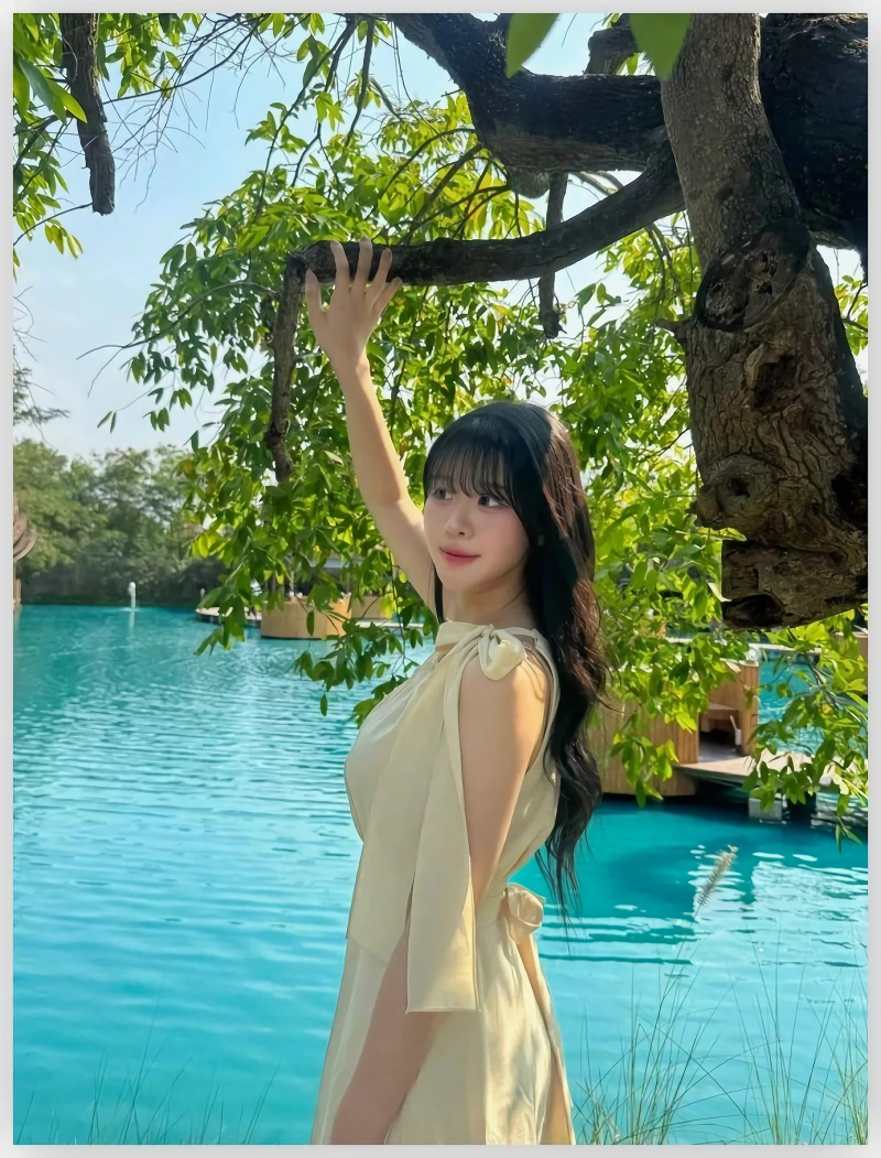 강명비 전 치어리더 비키니