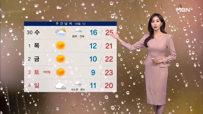 [날씨] 설악산 올가을 첫 단풍…주 후반 아침 기온 ”뚝”