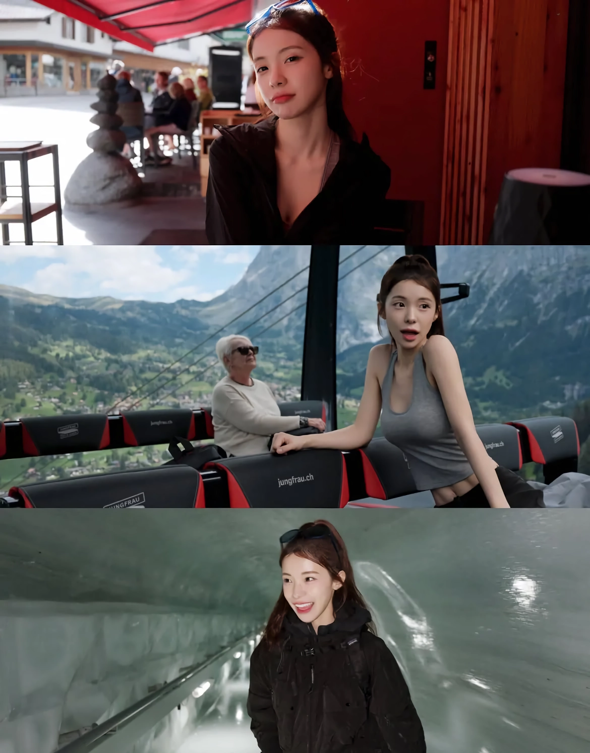 스위스에 간 이다혜 치어리더 인스타,jpg