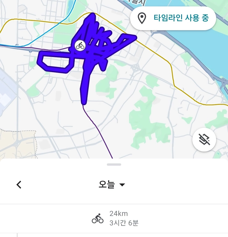 토요일 자전거 베달 8시간12분 39건 17.7장