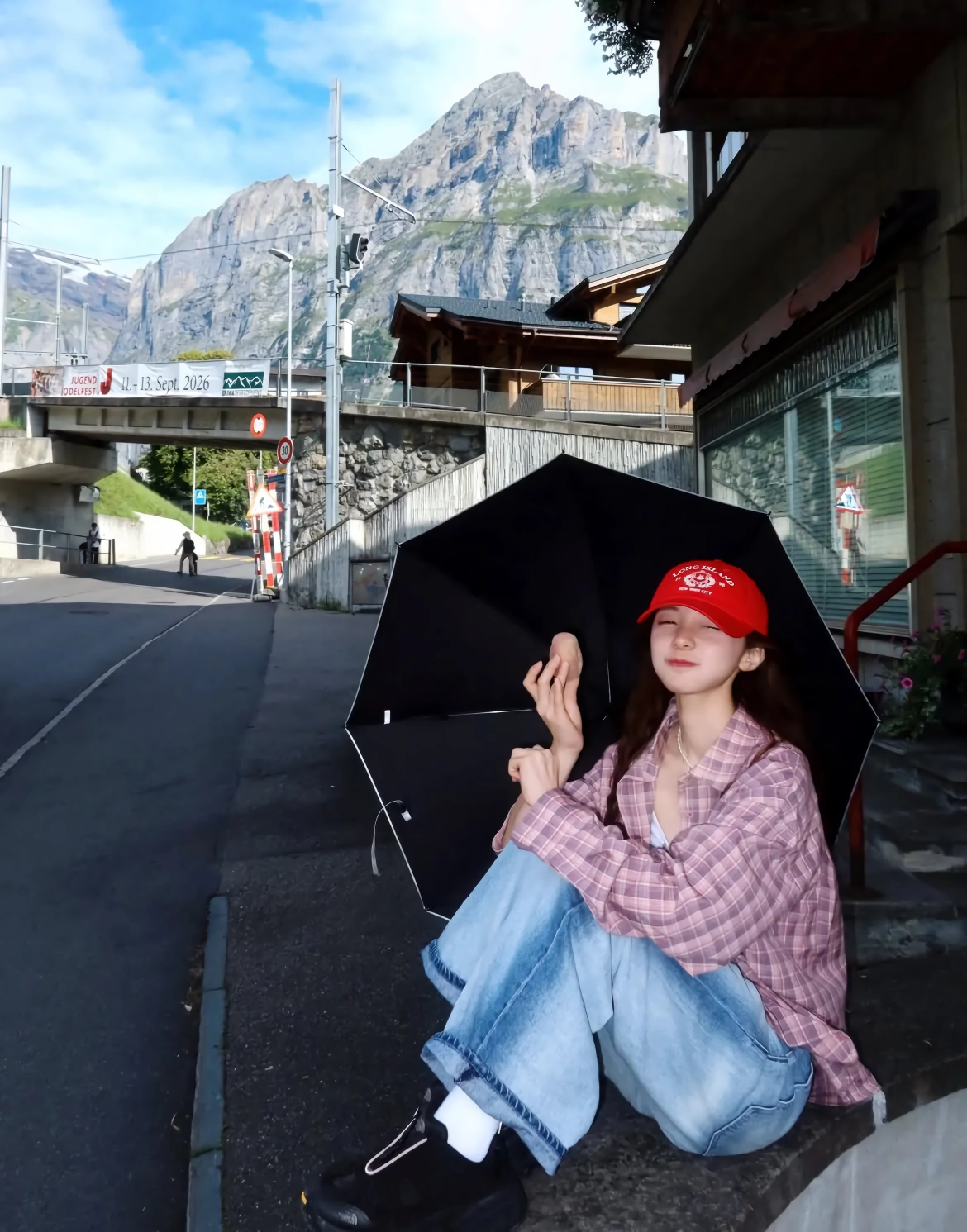 스위스에 간 이다혜 치어리더 인스타,jpg