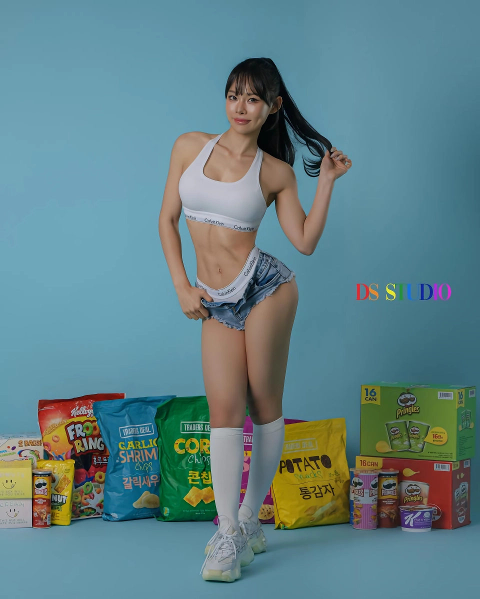 건강미 넘치는 몸매