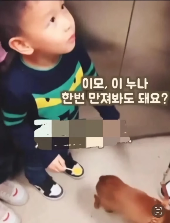 (SOUND)[약후]이모, 이 누나 한번 만져봐도 돼요?