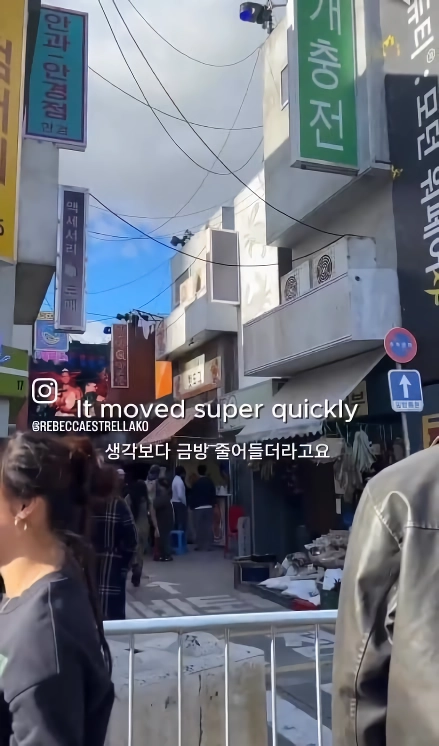 영국 금발 백인 여신과 함께 런던 콜옵 한국거리 팝업가보기.
