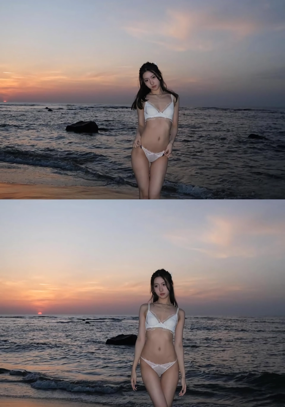 비키니 대신 속옷