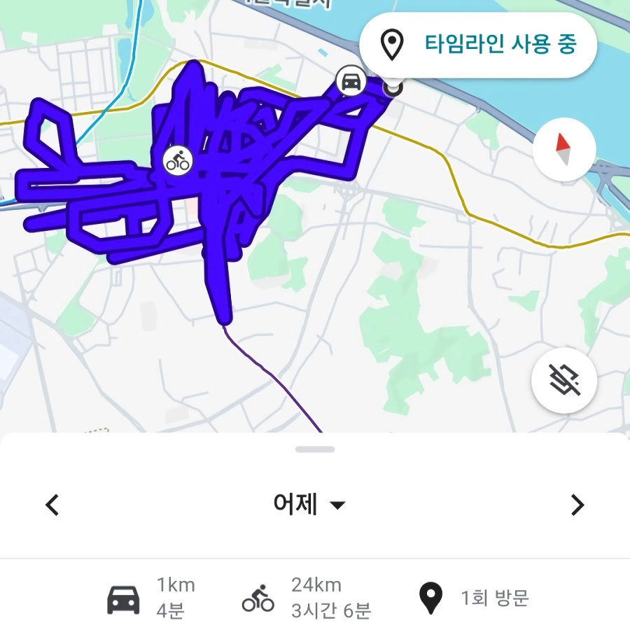 토요일 자전거 베달 8시간12분 39건 17.7장