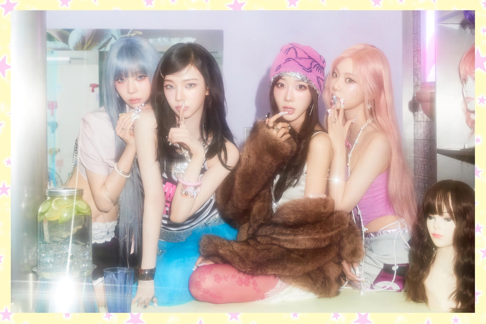 에스파 The 1st Japan Mini Album KISS N TELL