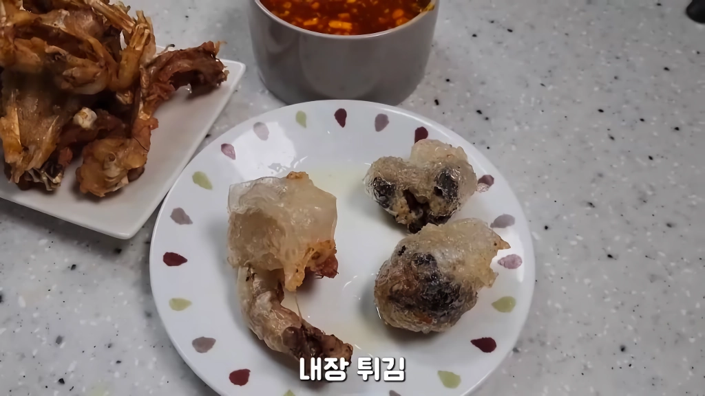 황소개구리 잡아다가 튀겨먹기(12)