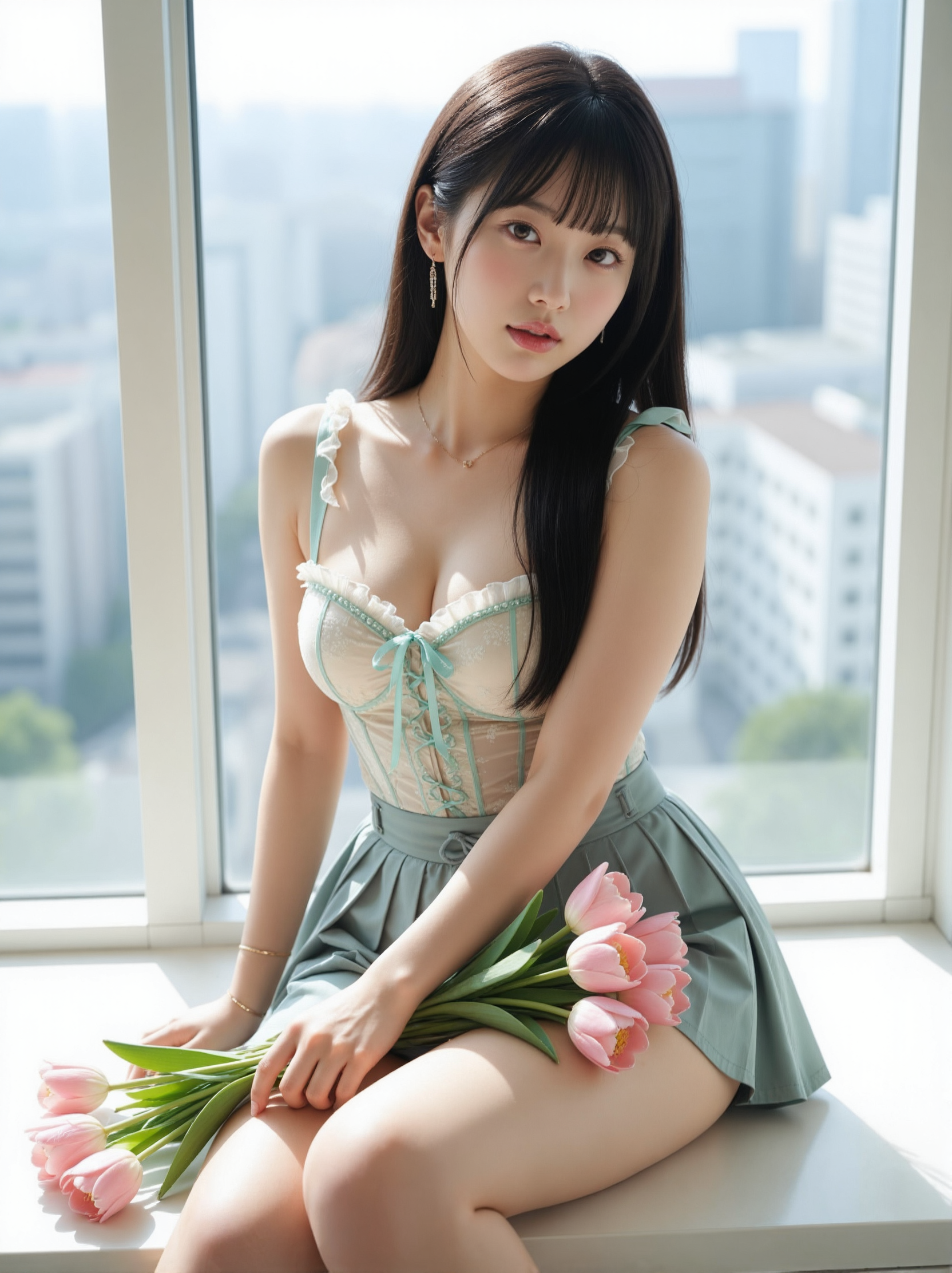 ㅇㅎ) 메이크업지우고 렌즈뺀 카리나