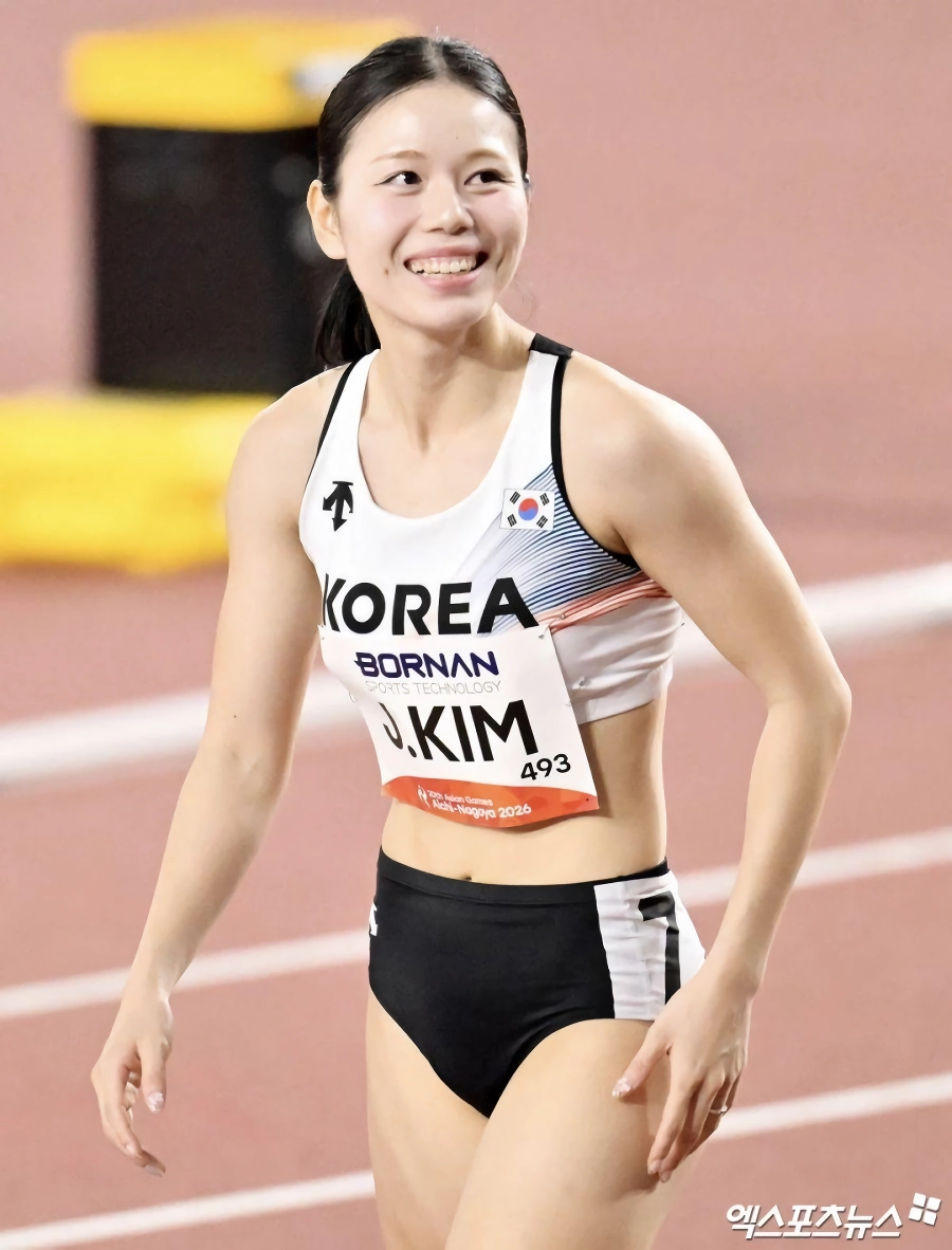 일본이 반한 육상 미녀 김주하 ㄷㄷjpg