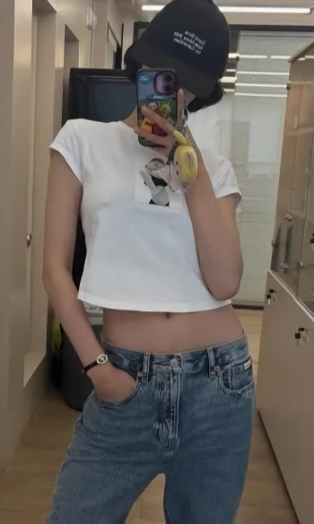 나나 셀카 흰티 노브라 꼭지
