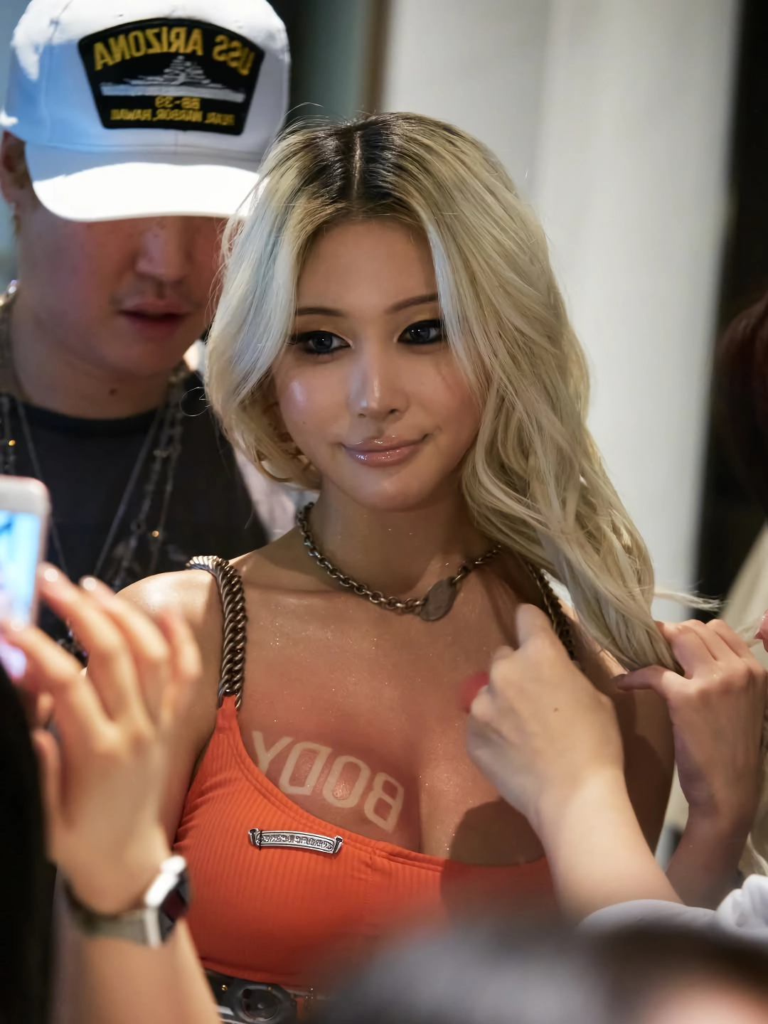 (SOUND)다영 가슴에 BODY 메이크업 과정