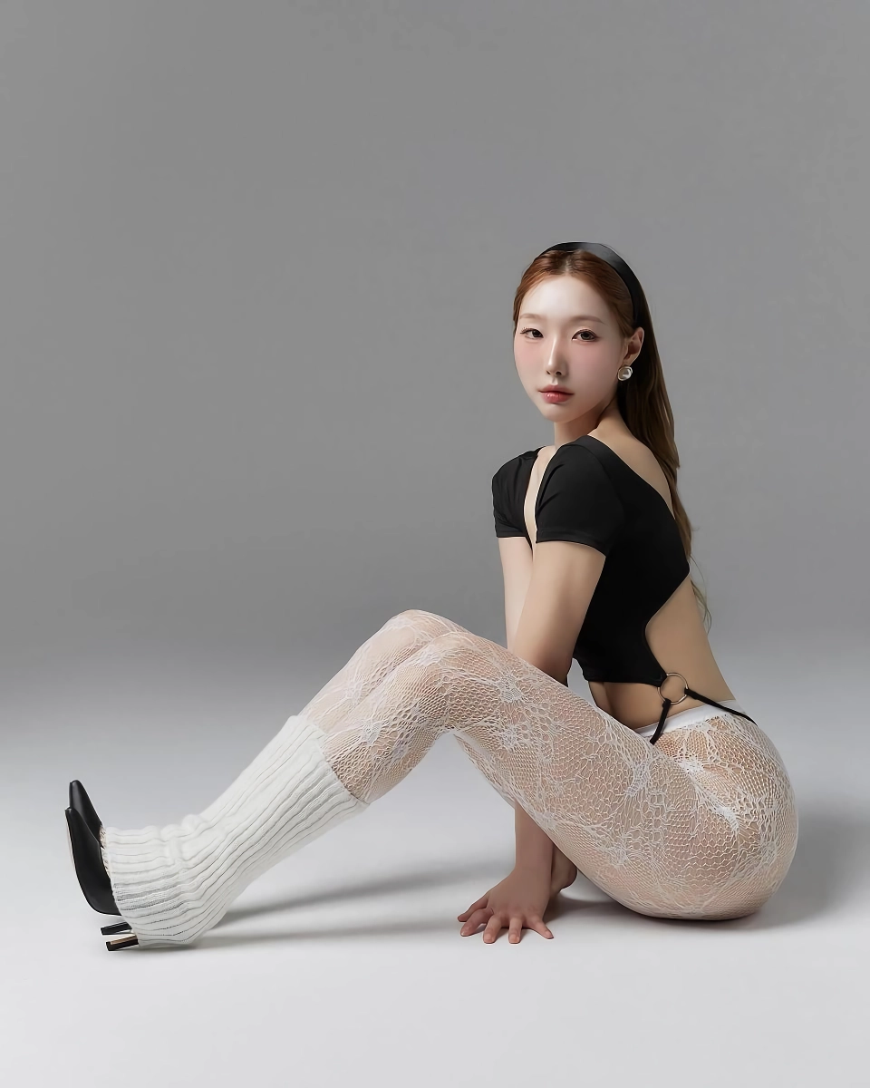 헬스장에서 숏레깅스 입은 처자
