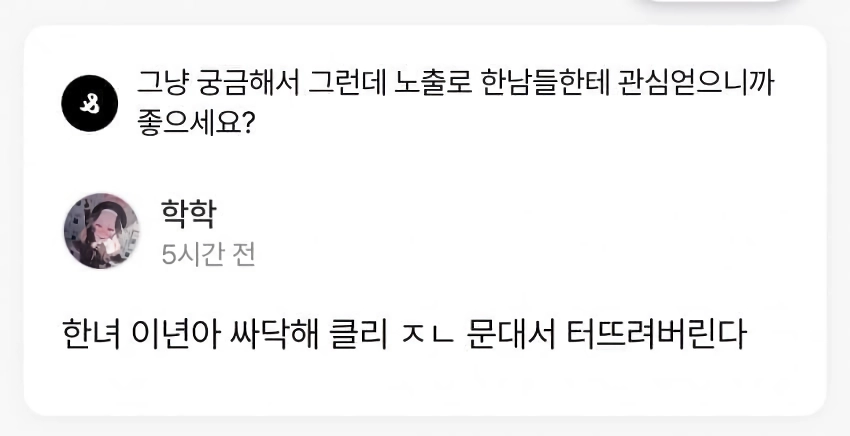 여적여로 공격당한 코스어의 반격