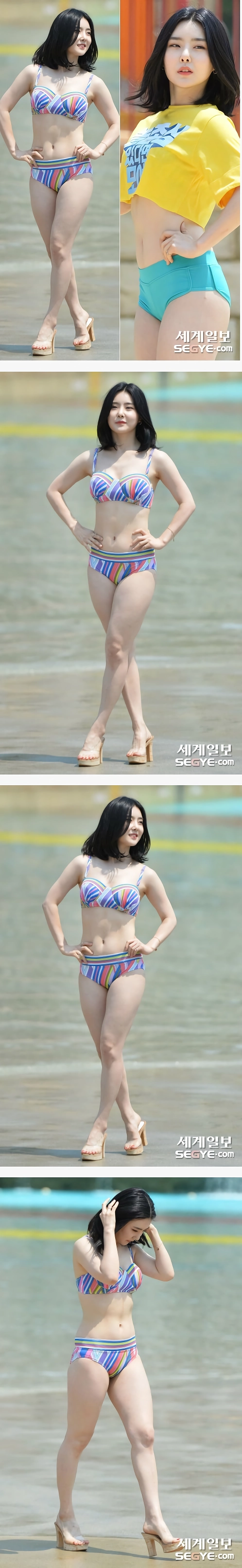 아마도 한국 여자 평균 몸매 비키니