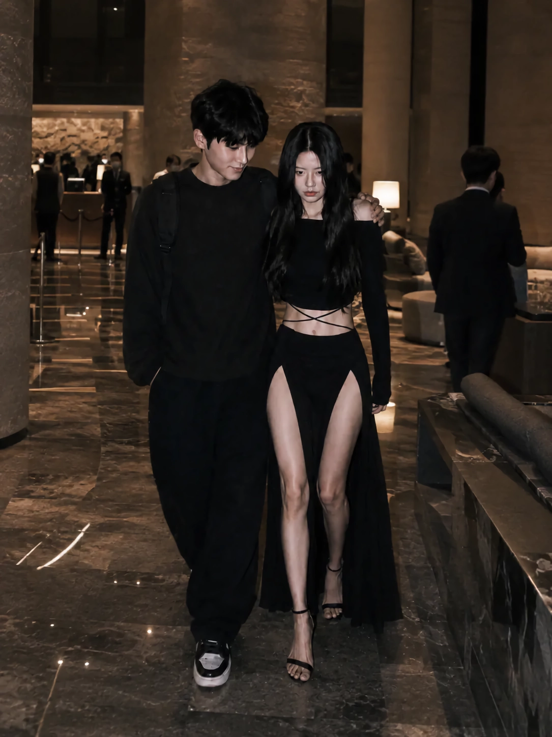 AI ㅎㅂ주의) 밤의 여왕룩