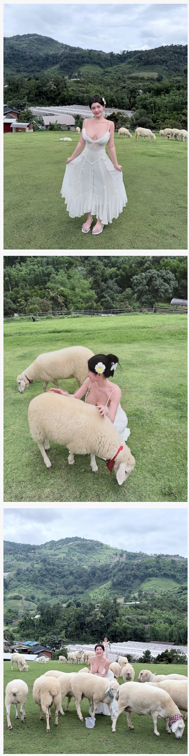 (SOUND)가슴골 모양 퍼진걸 보아하는 백퍼 참젖 확실