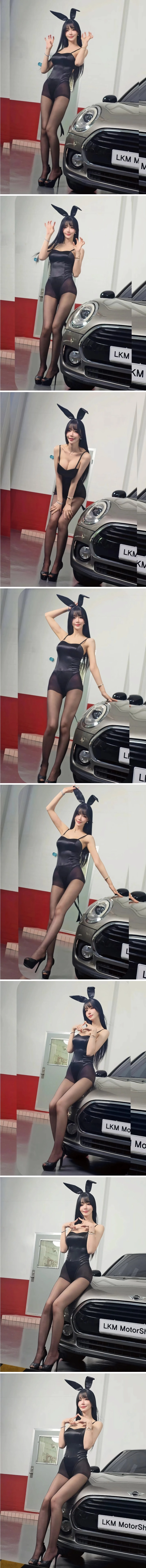 기럭지부터 클라스가 다른 레이싱 모델 민한나