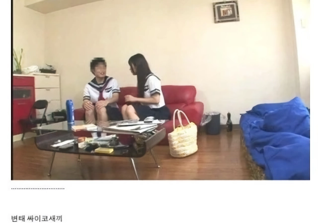 집에 모르는 사람이 옴