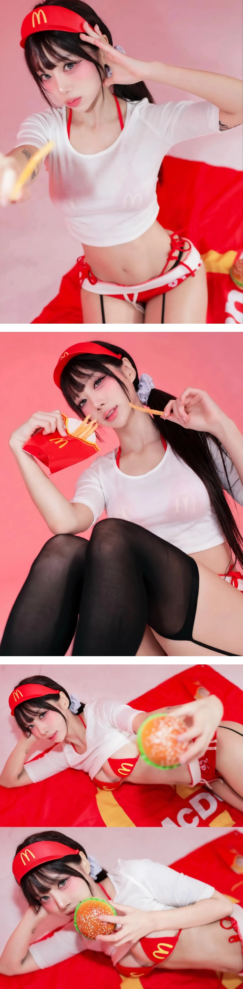 이런 맥도날드 알바녀 있으면 맨날감