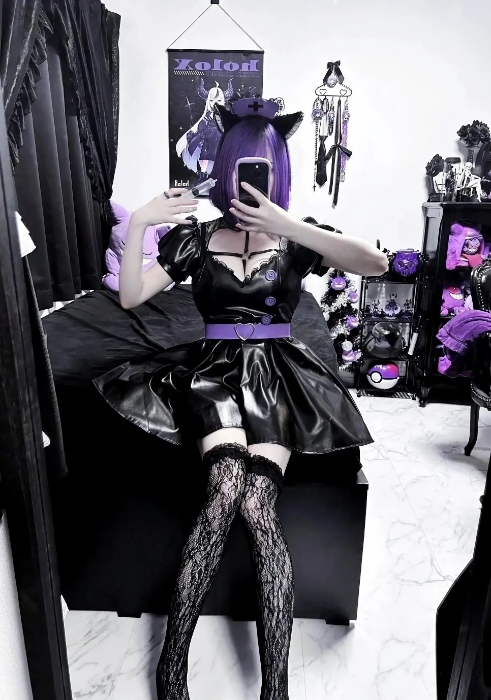 8kg이나 살쩠다는 일본 코스어