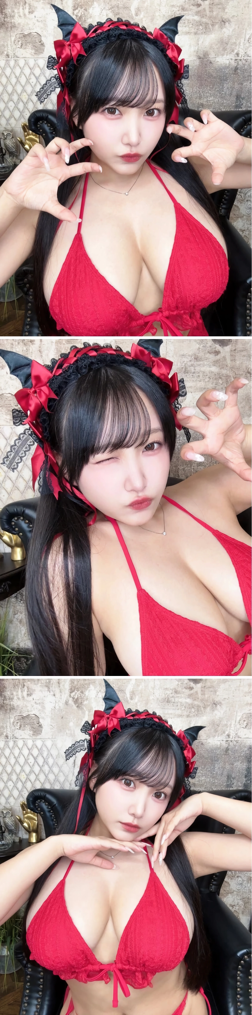 이건 도대체 가슴이 몇컵인고.