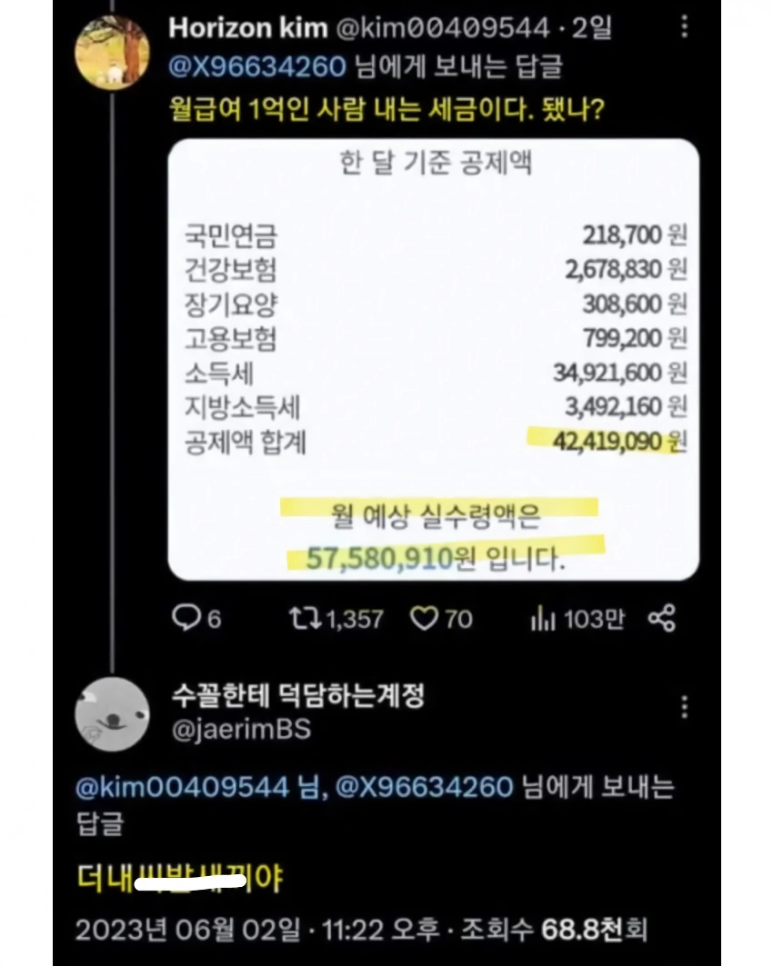월 1억 버는 사람이 내는 세금.jpg