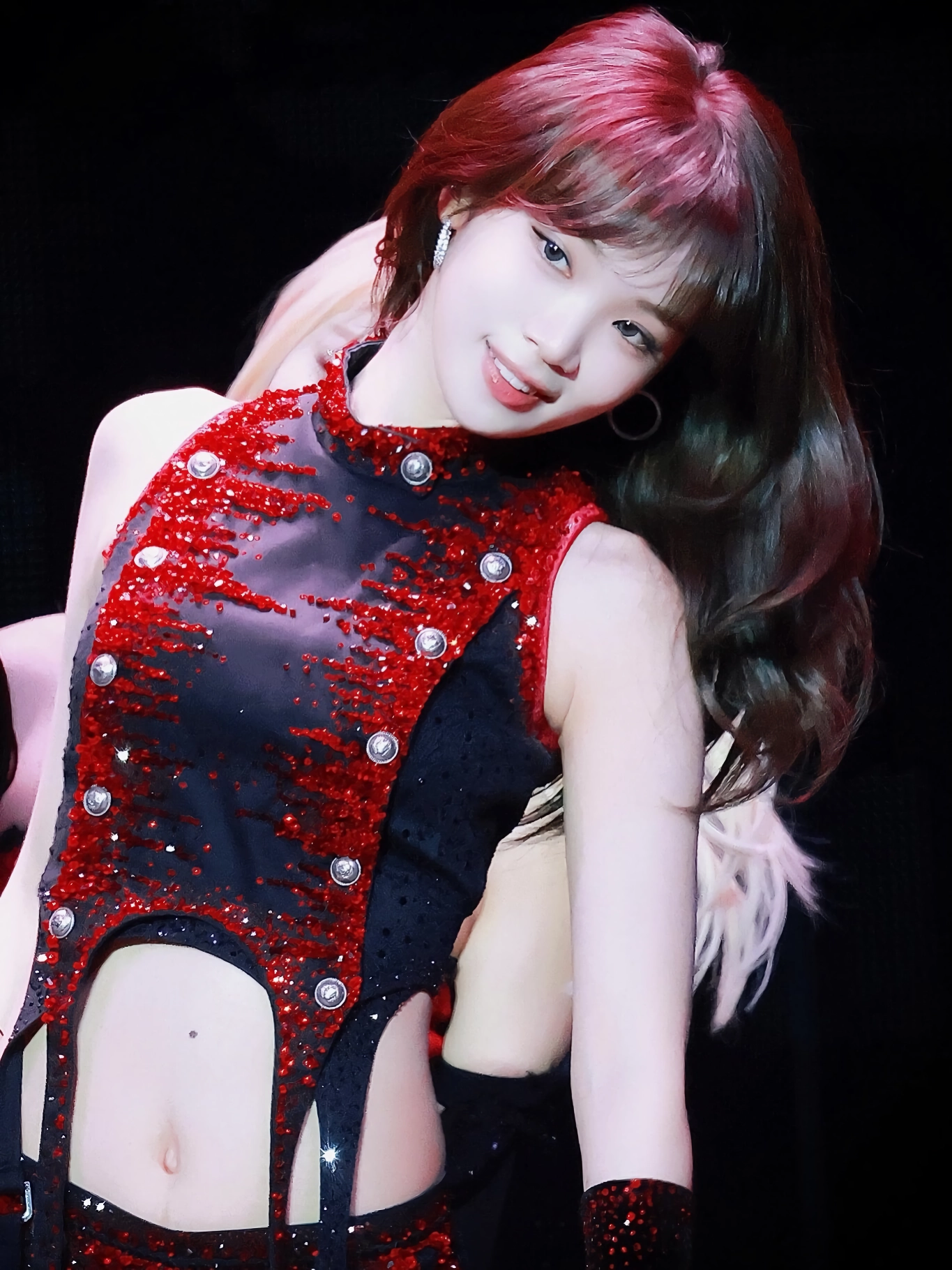 귀여운 김채원 런던콘서트짤