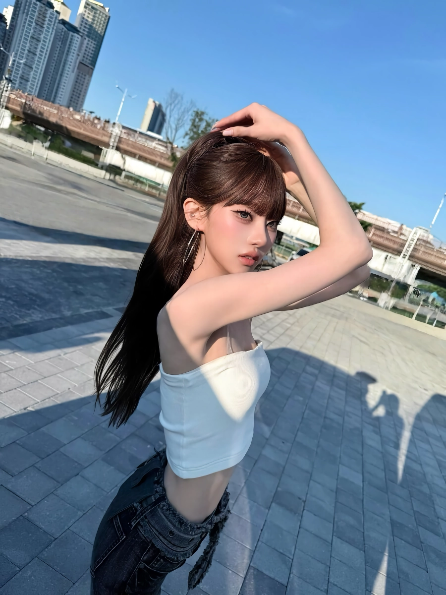 진심 몸무게 30kg대로 보이는 뼈마름 여자 아이돌