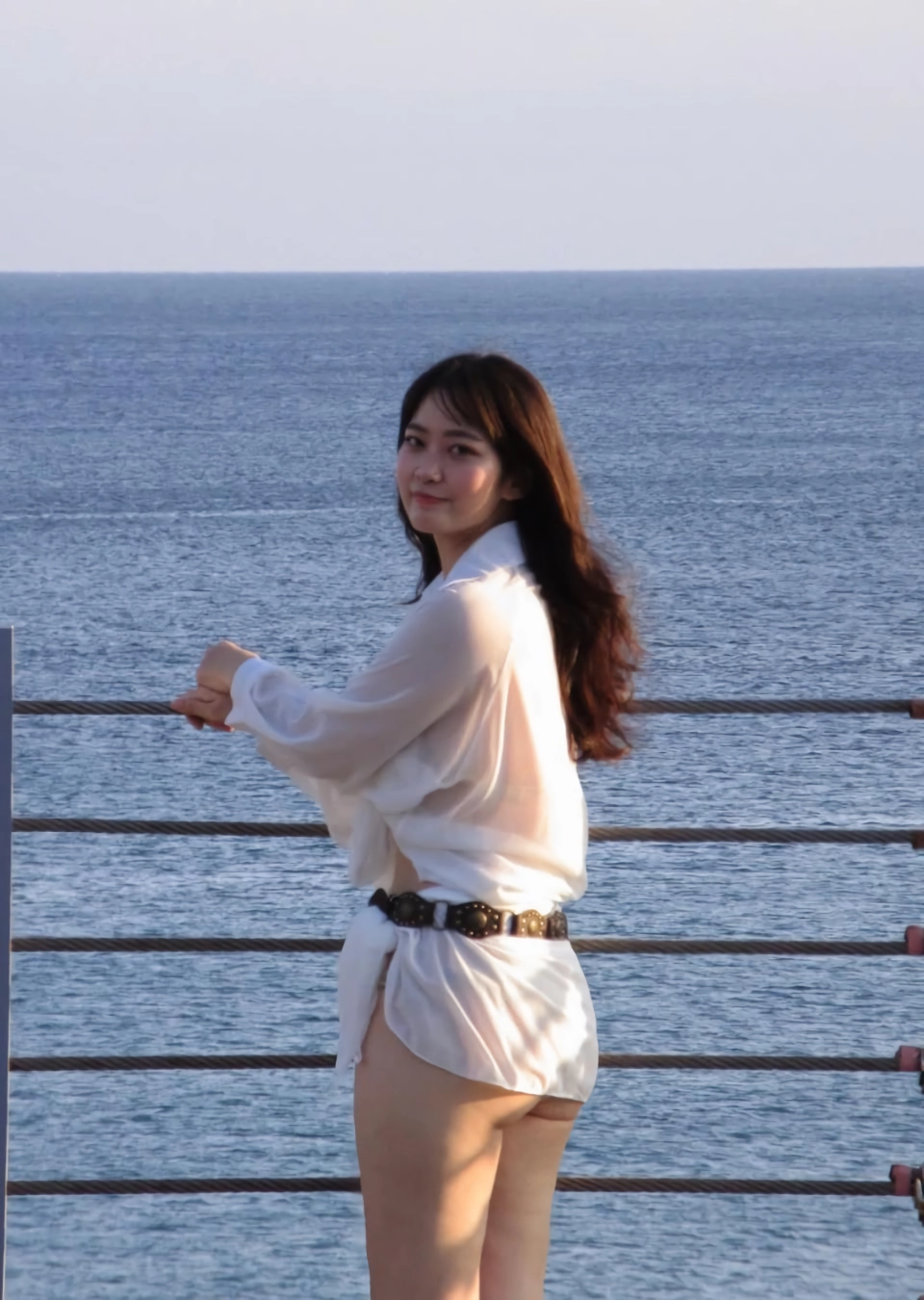 일상에서 볼 수 있는 하의 시스루
