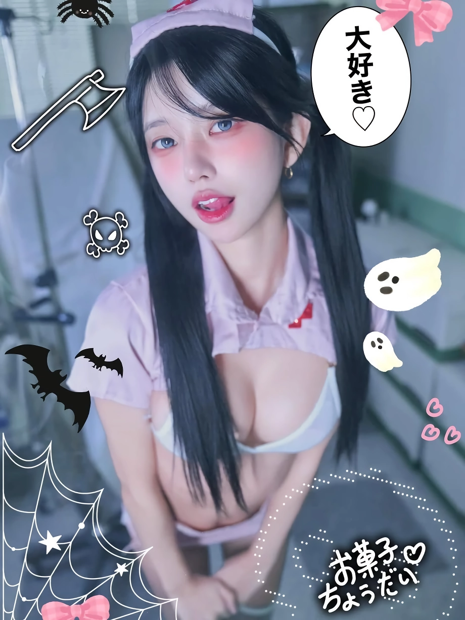 최솜이 섹시한 고양이 블랙 비키니