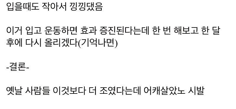 ㅇㅎ?) 탈 코르셋 후기.jpg