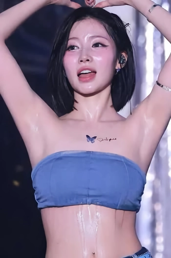 베이비몬스터 아사 땀이 정말 많은 여자 아이돌