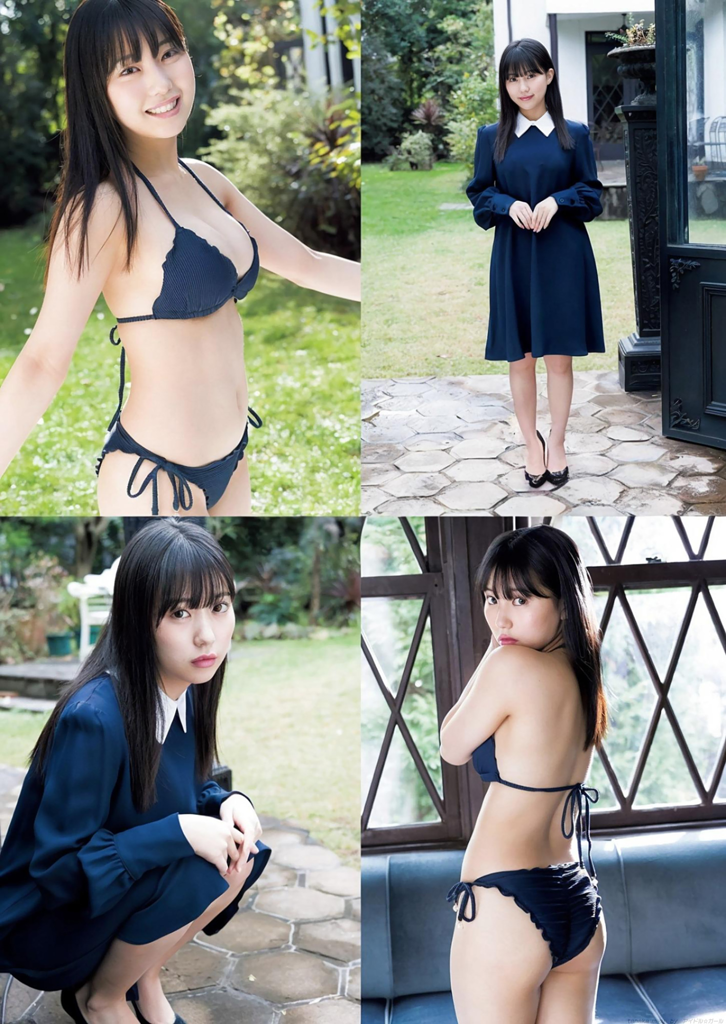 [일본]G田中 미쿠 수영복 화보 모음
