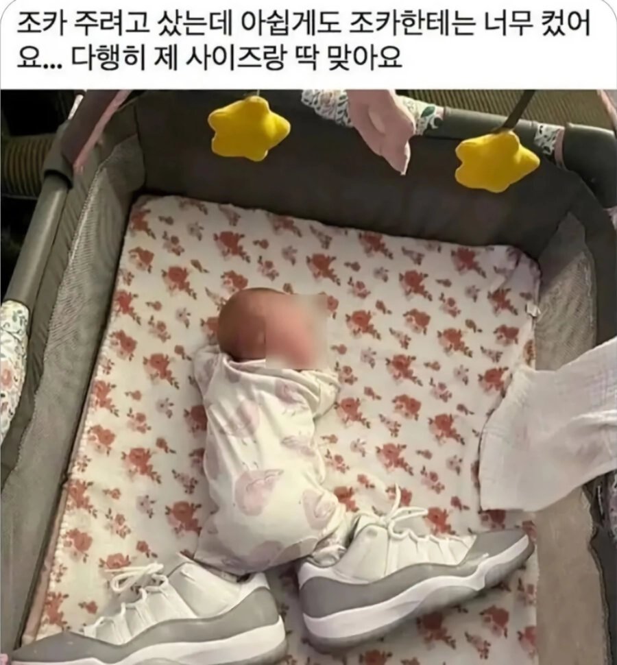 조카한테 비싼 신발 사준 삼촌