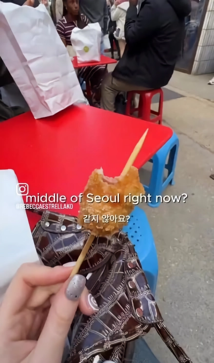 영국 금발 백인 여신과 함께 런던 콜옵 한국거리 팝업가보기.