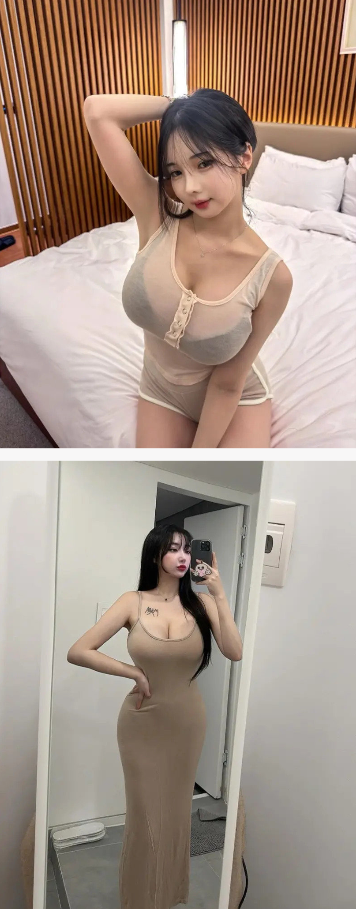 고르기 힘든 돌핀녀 vs 미시룩녀