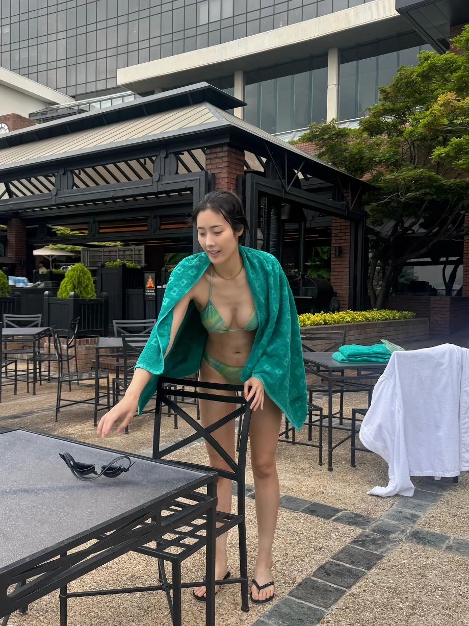 골때리는 그녀들 배구선수 출신 모델 정다은 비키니 몸매