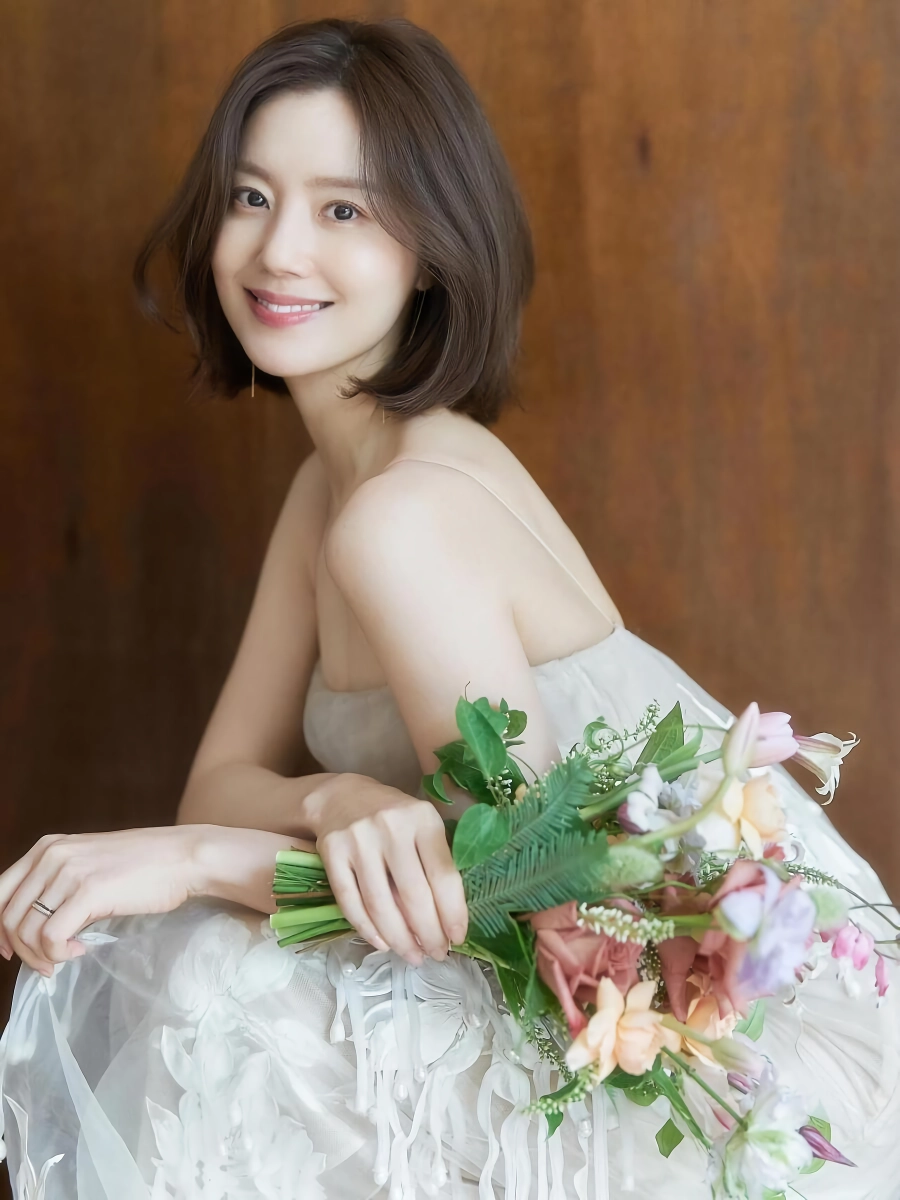 문채원 웨딩 사진
